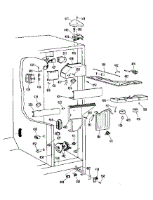 Fresh Food Section parts for Kenmore Refrigerator 363.8594884 (3638594884, 363 8594884) from AppliancePartsPros.com