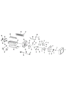 Icemaker parts for Kenmore Refrigerator 363.8594884 (3638594884, 363 8594884) from AppliancePartsPros.com