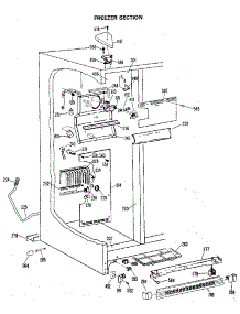 Freezer Liner parts for Kenmore Refrigerator 363.8597712 (3638597712, 363 8597712) from AppliancePartsPros.com