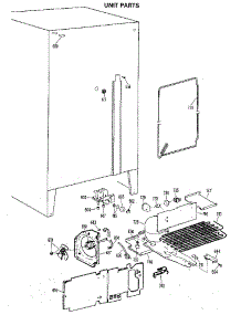 Unit Parts parts for Kenmore Refrigerator 363.8597712 (3638597712, 363 8597712) from AppliancePartsPros.com