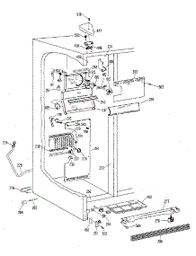 Freezer Section parts for Kenmore Refrigerator 363.8597714 (3638597714, 363 8597714) from AppliancePartsPros.com
