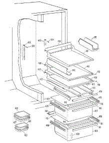 Fresh Food Section parts for Kenmore Refrigerator 363.8597714 (3638597714, 363 8597714) from AppliancePartsPros.com