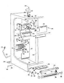 Freezer Section parts for Kenmore Refrigerator 363.8597912 (3638597912, 363 8597912) from AppliancePartsPros.com