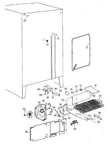 Unit parts for Kenmore Refrigerator 363.8597912 (3638597912, 363 8597912) from AppliancePartsPros.com