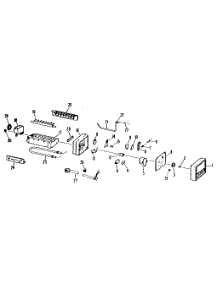 Ice Maker (363.8335) parts for Kenmore Refrigerator 363.8597980 (3638597980, 363 8597980) from AppliancePartsPros.com