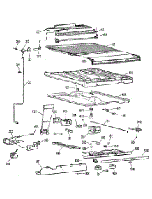 Compartment Separator parts for Kenmore Refrigerator 363.8604411 (3638604411, 363 8604411) from AppliancePartsPros.com