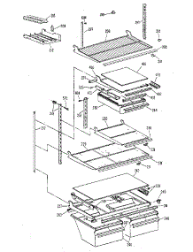 Shelf parts for Kenmore Refrigerator 363.8604481 (3638604481, 363 8604481) from AppliancePartsPros.com