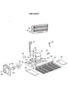 Unit Parts parts for Kenmore Refrigerator 363.8604612 (3638604612, 363 8604612) from AppliancePartsPros.com