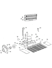 Unit parts for Kenmore Refrigerator 363.8654412 (3638654412, 363 8654412) from AppliancePartsPros.com