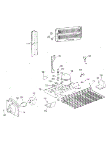 Unit parts for Kenmore Refrigerator 363.8691584 (3638691584, 363 8691584) from AppliancePartsPros.com