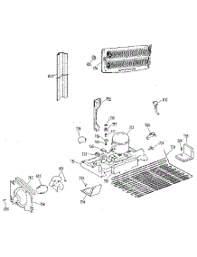 Unit parts for Kenmore Refrigerator 363.8698787 (3638698787, 363 8698787) from AppliancePartsPros.com