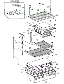 Shelf parts for Kenmore Refrigerator 363.8704412 (3638704412, 363 8704412) from AppliancePartsPros.com