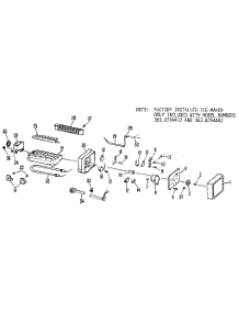 Icemaker parts for Kenmore Refrigerator 363.8754412 (3638754412, 363 8754412) from AppliancePartsPros.com