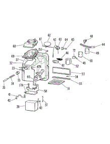 Dispenser parts for Kenmore Refrigerator 363.8792811 (3638792811, 363 8792811) from AppliancePartsPros.com