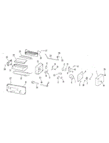 Icemaker parts for Kenmore Refrigerator 363.8792811 (3638792811, 363 8792811) from AppliancePartsPros.com
