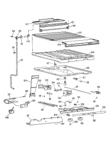 Compartment Separator parts for Kenmore Refrigerator 363.8792891 (3638792891, 363 8792891) from AppliancePartsPros.com