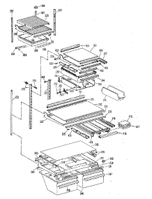 Shelf parts for Kenmore Refrigerator 363.8792892 (3638792892, 363 8792892) from AppliancePartsPros.com