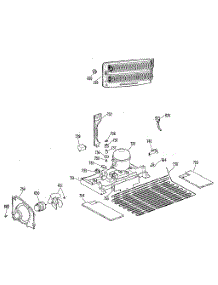 Unit parts for Kenmore Refrigerator 363.8792892 (3638792892, 363 8792892) from AppliancePartsPros.com