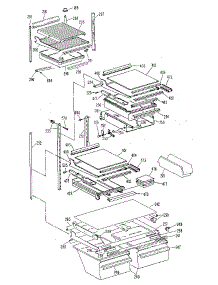 Shelf parts for Kenmore Refrigerator 363.8795701 (3638795701, 363 8795701) from AppliancePartsPros.com