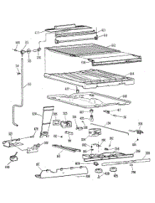 Compartment Separator parts for Kenmore Refrigerator 363.8795791 (3638795791, 363 8795791) from AppliancePartsPros.com