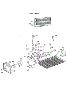 Unit Parts parts for Kenmore Refrigerator 363.8795881 (3638795881, 363 8795881) from AppliancePartsPros.com