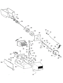 Ice Bucket parts for Kenmore Refrigerator 363.8795915 (3638795915, 363 8795915) from AppliancePartsPros.com