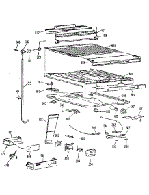 Compartment Separator parts for Kenmore Refrigerator 363.8795943 (3638795943, 363 8795943) from AppliancePartsPros.com