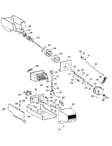 Ice Bucket parts for Kenmore Refrigerator 363.8795948 (3638795948, 363 8795948) from AppliancePartsPros.com