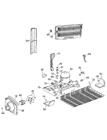 Unit parts for Kenmore Refrigerator 363.8795948 (3638795948, 363 8795948) from AppliancePartsPros.com