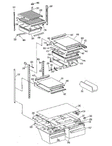 Shelf parts for Kenmore Refrigerator 363.8795998 (3638795998, 363 8795998) from AppliancePartsPros.com