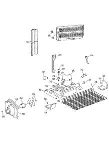 Unit parts for Kenmore Refrigerator 363.8795998 (3638795998, 363 8795998) from AppliancePartsPros.com