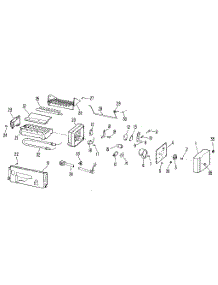Icemaker parts for Kenmore Refrigerator 363.8795998 (3638795998, 363 8795998) from AppliancePartsPros.com
