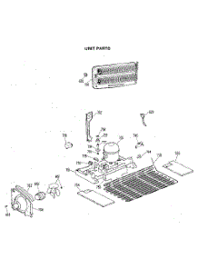 Unit Parts parts for Kenmore Refrigerator 363.8798512 (3638798512, 363 8798512) from AppliancePartsPros.com