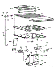Compartment Separator parts for Kenmore Refrigerator 363.8798517 (3638798517, 363 8798517) from AppliancePartsPros.com