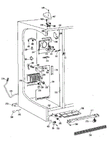 Freezer Section parts for Kenmore Refrigerator 363.9450480 (3639450480, 363 9450480) from AppliancePartsPros.com
