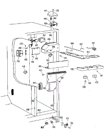 Fresh Food Section parts for Kenmore Refrigerator 363.9450480 (3639450480, 363 9450480) from AppliancePartsPros.com