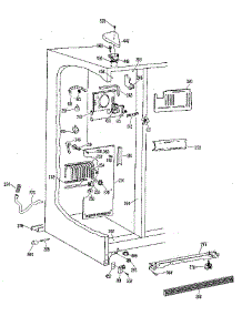 Freezer Section parts for Kenmore Refrigerator 363.9502714 (3639502714, 363 9502714) from AppliancePartsPros.com