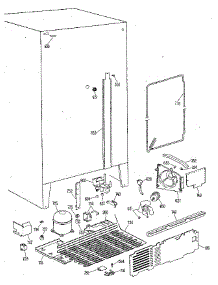Unit parts for Kenmore Refrigerator 363.9502714 (3639502714, 363 9502714) from AppliancePartsPros.com