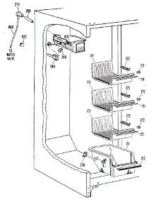 Freezer Section parts for Kenmore Refrigerator 363.9504715 (3639504715, 363 9504715) from AppliancePartsPros.com