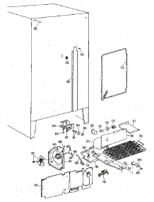 Unit parts for Kenmore Refrigerator 363.9504780 (3639504780, 363 9504780) from AppliancePartsPros.com