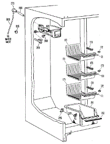 Freezer Section parts for Kenmore Refrigerator 363.9504811 (3639504811, 363 9504811) from AppliancePartsPros.com