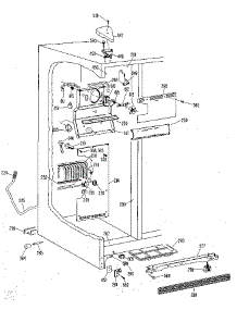 Freezer Section parts for Kenmore Refrigerator 363.9504813 (3639504813, 363 9504813) from AppliancePartsPros.com