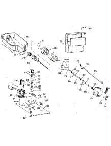 Ice Bucket parts for Kenmore Refrigerator 363.9504813 (3639504813, 363 9504813) from AppliancePartsPros.com