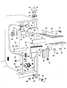Fresh Food Section parts for Kenmore Refrigerator 363.9504813 (3639504813, 363 9504813) from AppliancePartsPros.com