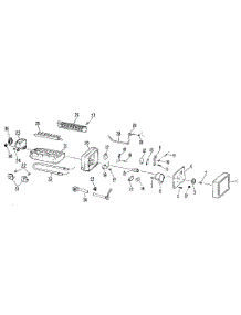 Icemaker parts for Kenmore Refrigerator 363.9504814 (3639504814, 363 9504814) from AppliancePartsPros.com