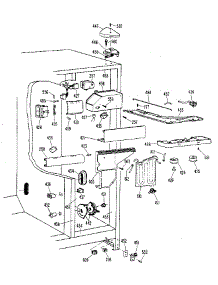 Fresh Food Section parts for Kenmore Refrigerator 363.9504886 (3639504886, 363 9504886) from AppliancePartsPros.com