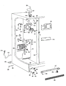 Freezer Section parts for Kenmore Refrigerator 363.9510514 (3639510514, 363 9510514) from AppliancePartsPros.com