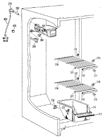 Freezer Section parts for Kenmore Refrigerator 363.9510584 (3639510584, 363 9510584) from AppliancePartsPros.com