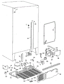 Unit parts for Kenmore Refrigerator 363.9510584 (3639510584, 363 9510584) from AppliancePartsPros.com