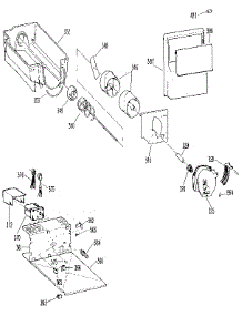 Ice Bucket parts for Kenmore Refrigerator 363.9522681 (3639522681, 363 9522681) from AppliancePartsPros.com